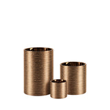 Etched Metallic Cylinders