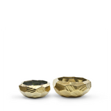 Gold Geometric Bowl