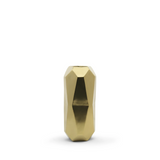 Gold Geometric Vase 6.1"H - 12"H