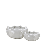 White Unique Ceramic Bowl