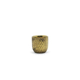 Antique Gold Ceramic Pot