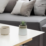 Two Toned Tapered Honey Pot Vase
