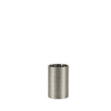 Etched Metallic Cylinders Silver