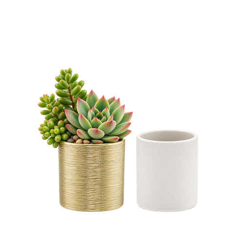 Cylinder Ceramic - 6"H