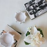 White Unique Ceramic Bowl