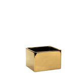 Metallic Collection cube Planters