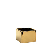 Metallic Collection cube Planters