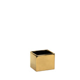 Metallic Collection cube Planters
